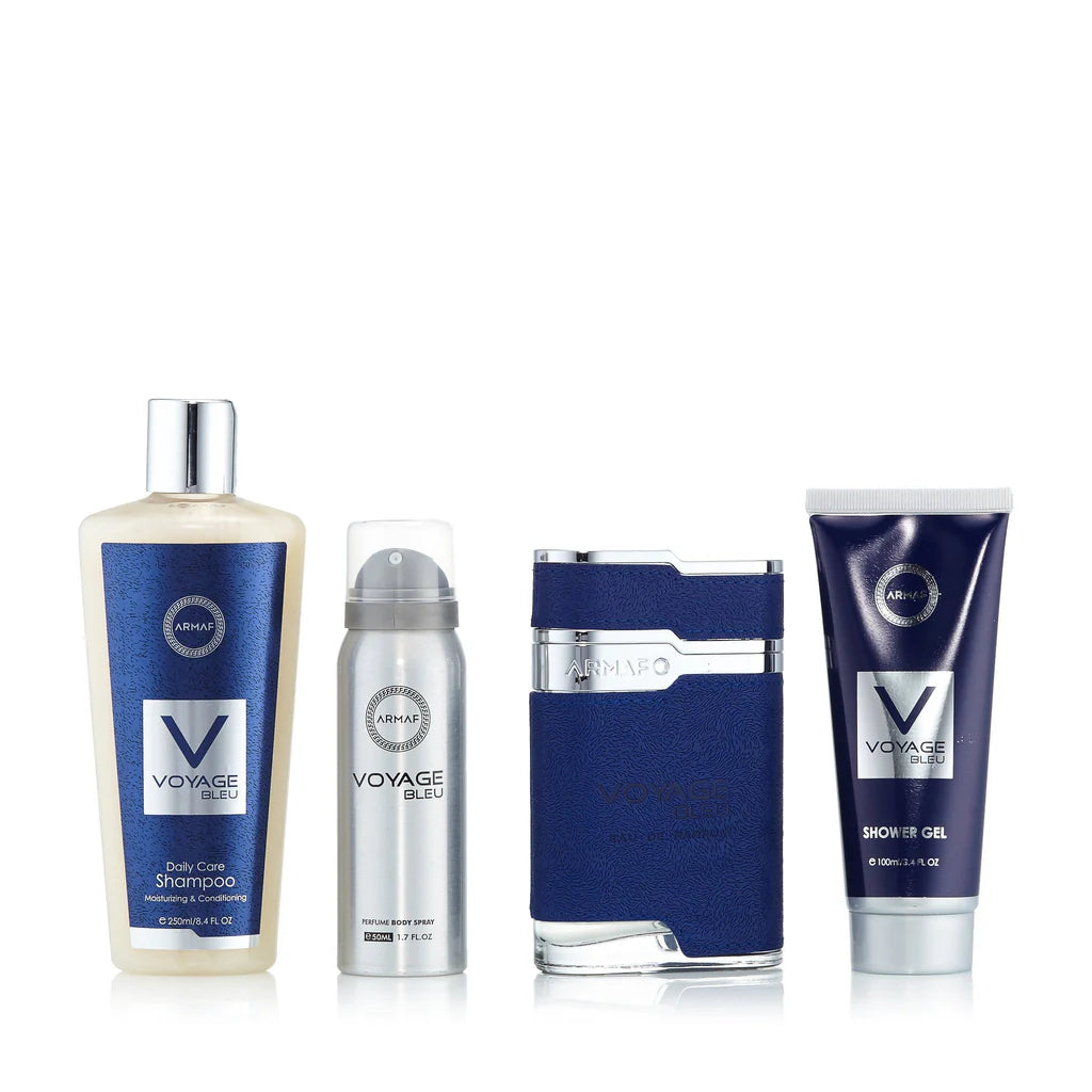 ARMAF VOYAGE BLUE 3.4- 4PC EDP Emar's Perfumes