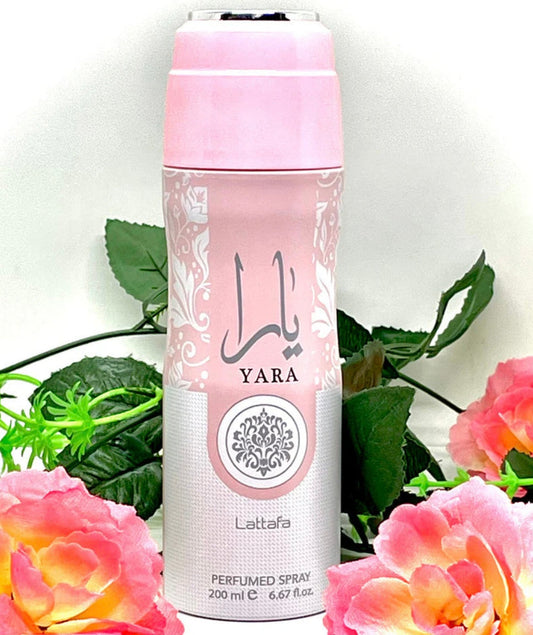 Lattafa Yara 200ML BODY SPRAY Emar's Perfumes