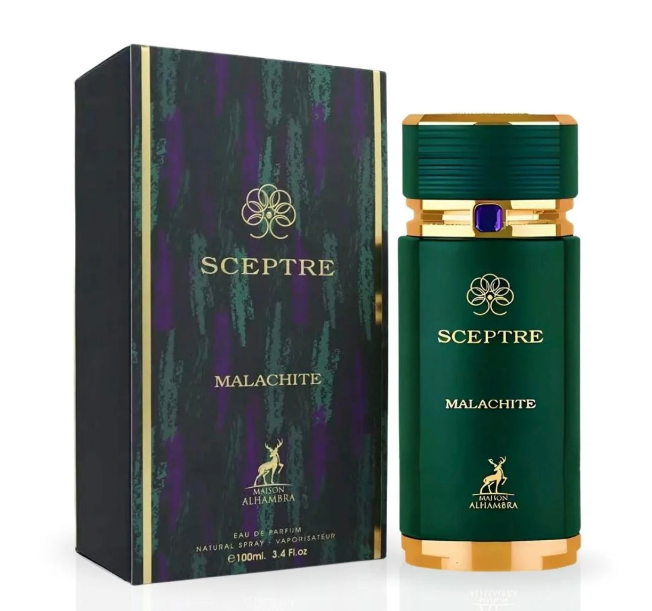 Maison Alhambra Sceptre Malachite EDP Unisex 3.4fl.oz 100ML Emar's Perfumes