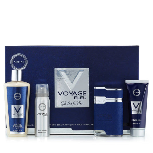 ARMAF VOYAGE BLUE 3.4- 4PC EDP Emar's Perfumes