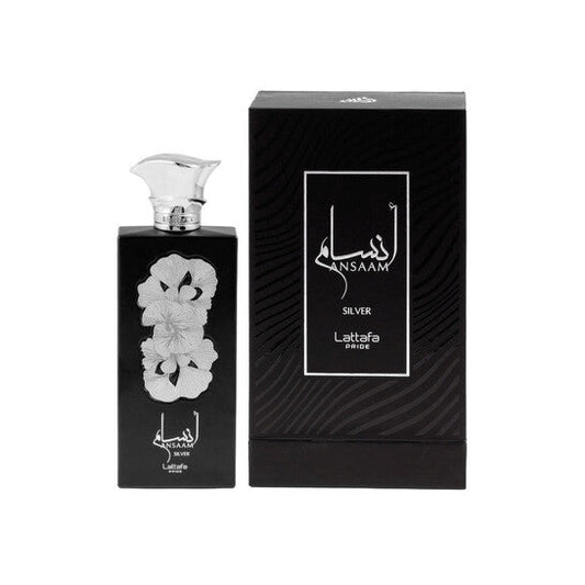 Lattafa Ansaam Silver EDP M 3.4oz 100ML Emar's Perfumes