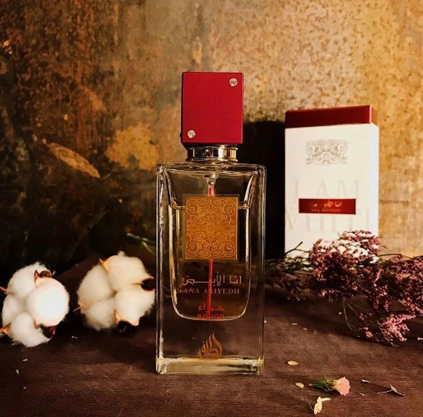 Lataffa Ana Abiyedh Rouge EDP Unisex 2 fl .oz 60ML Emar's Perfumes