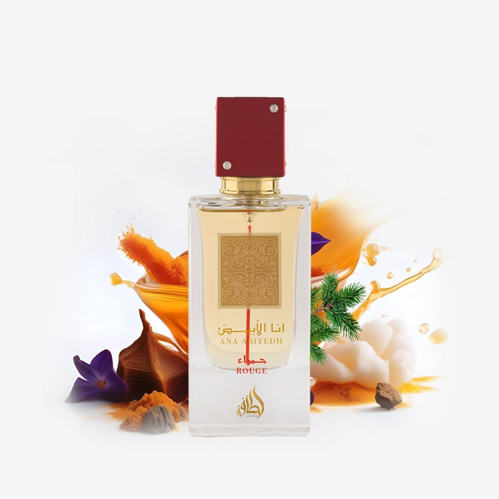 Lataffa Ana Abiyedh Rouge EDP Unisex 2 fl .oz 60ML Emar's Perfumes